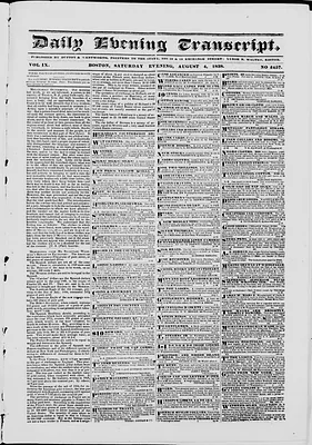 Daily Evening Transcript