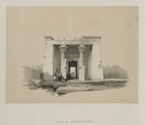 Egypt and Nubia, Volume II: Temple of Dandour, Nubia