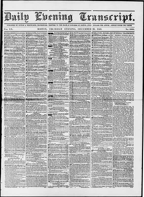 Daily Evening Transcript