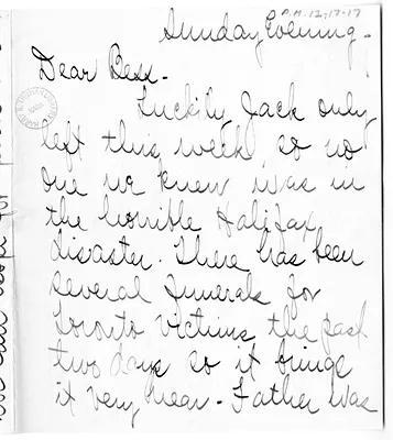 Letter from Arry Mayer to Bess Wallace