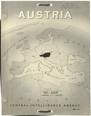 Report, Central Intelligence Agency, Austria, Situation Report 16