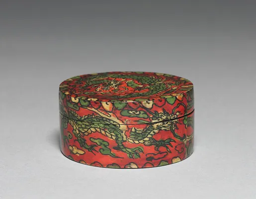 Incense Box with Dragon Design