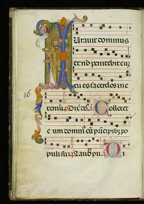 Leaf from Antiphonary