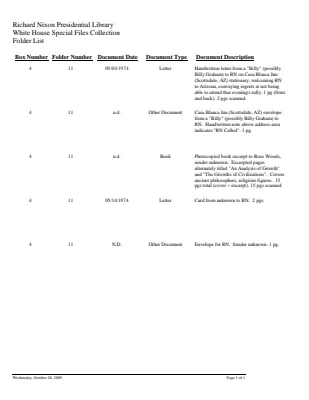 WHSF: Returned, 4-11