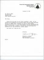 Correspondence: Letter from Catherine A. Offinger (WHOI - Research Assistant Deep Submergence Laboratory) to Ms. Karen M. Nobbs.