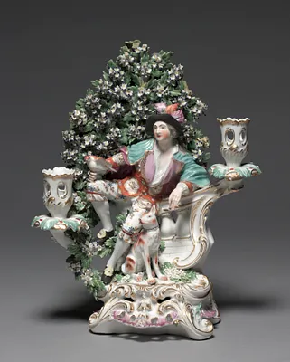 Candelabrum Depicting an Allegorical Figure of Liberty