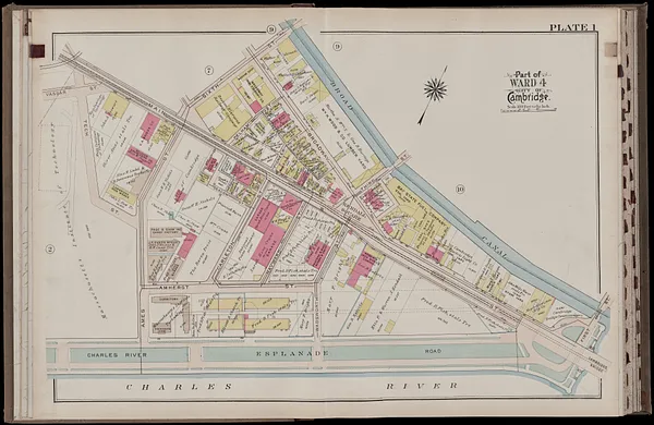 Atlas of the city of Cambridge, Massachusetts