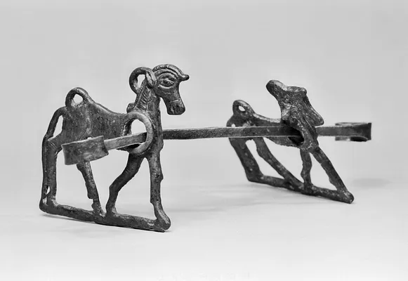 Horse Bit in the Shape of Horses