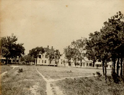 Row of houses, River St., South Yarmouth, Mass.