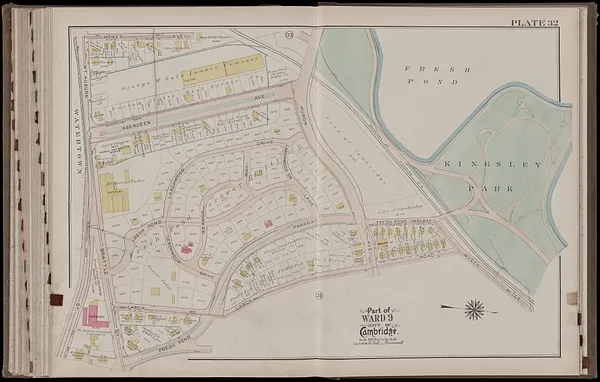 Atlas of the city of Cambridge, Massachusetts
