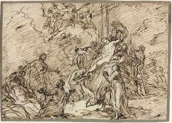 The Deposition (recto)