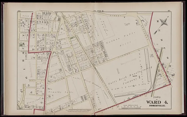 Atlas of the city of Somerville, Massachusetts