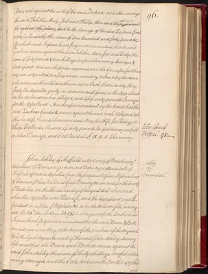 Ashley v. Brom et al., Supreme Judicial Court Record Book