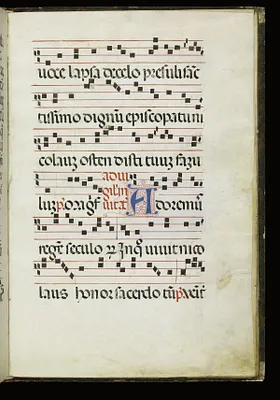 Leaf from Antiphonary