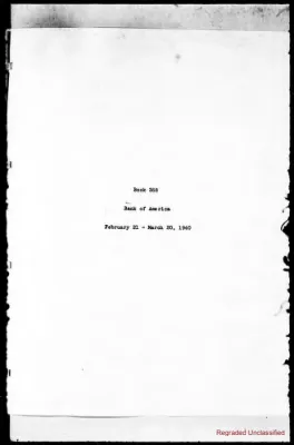 Volume 368 - Bank of America, February 21 – March 20, 1940