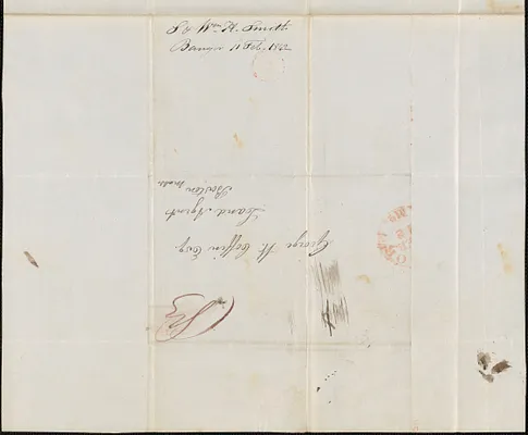 S.& W.H. Smith to George Coffin, 11 February 1842