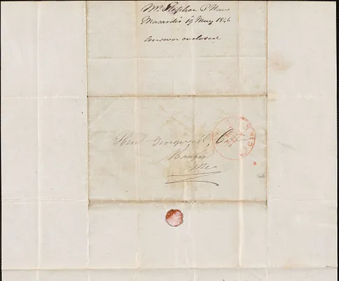 Stephen Hews to George Coffin, 19  May 1846