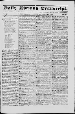 Daily Evening Transcript