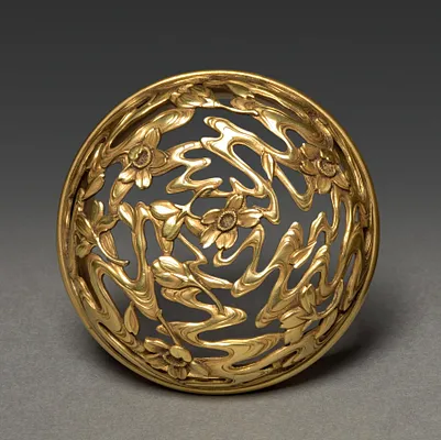 Incense Burner with Floral Scroll (lid)