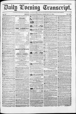 Daily Evening Transcript