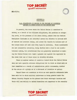 Report to the National Security Council by Project Solarium Task Force B - Part 5 of 5