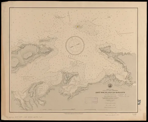 Dominion of Canada, Gulf of Saint Lawrence, Amet Sound and anchorages (Nova Scotia)