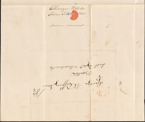 Ebenezer Webster to George Coffin, 15 February 1840