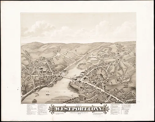 View of Westport, Conn