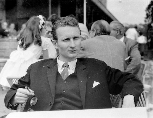 Young Man at Social Gathering, 1967
