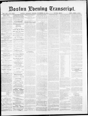 Boston Evening Transcript