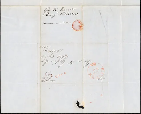 George K. Jewett to George Coffin, 18 April 1845