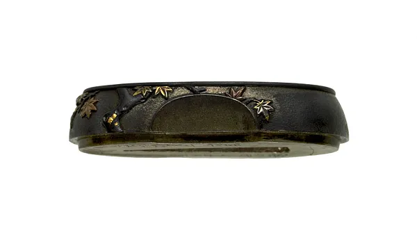 Fuchi with Deer and Maple Tree