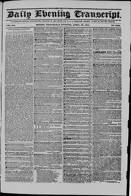 Daily Evening Transcript