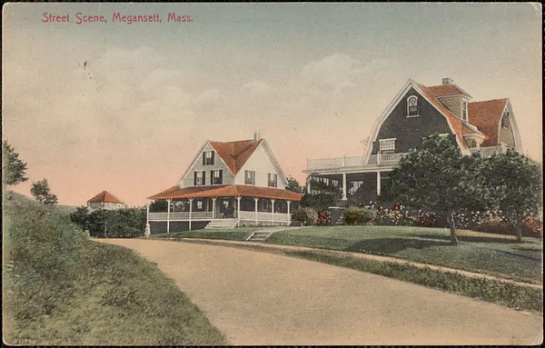 Street Scene, Megansett, Mass.
