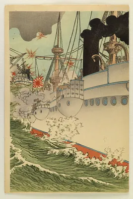 Sea Battle at Weihaiwei