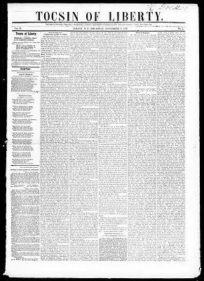 The Tocsin of Liberty