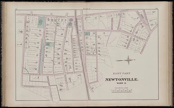 Atlas of the city of Newton, Middlesex Co., Massachusetts