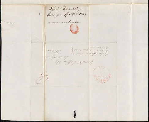 Levi Bradley to George Coffin, 19 April 1845