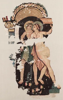 Fragment with Satyr and Maenad
