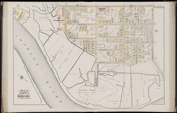 Atlas of the city of Cambridge, Massachusetts