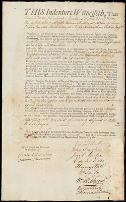 Sarah Galley [Legalley] indentured to apprentice with Benjamin Austin, Jr. of Boston, 7 November 1798