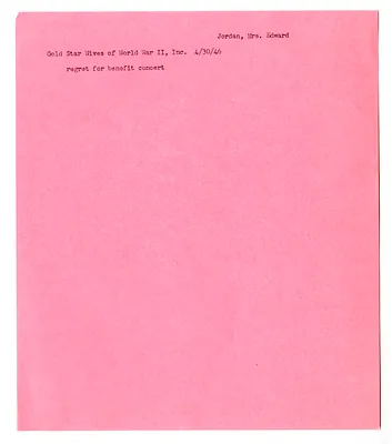 Cross Reference Memorandum