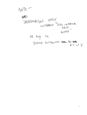 SOTU [State of the Union] 1999 Draft 99.13 1/14/99