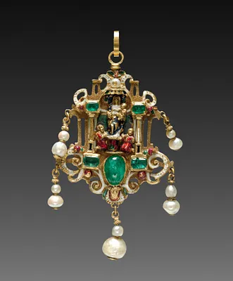 Pendant with Virgin and Child with Saints (obverse)