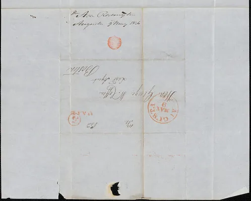 Asa Redington to George Coffin, 9 May 1846