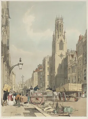 London As It Is:  St. Dunstan's, Fleet Street