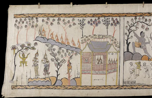 Narrative Scroll: Vessantara Jataka