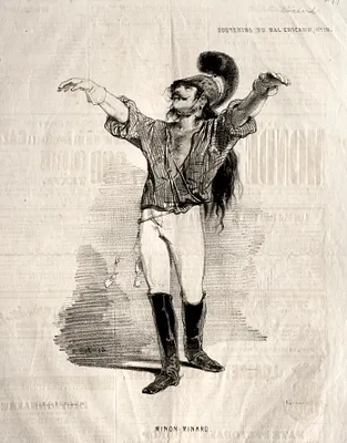 Souvenirs du Bal Chicard:  Mignon-Minard