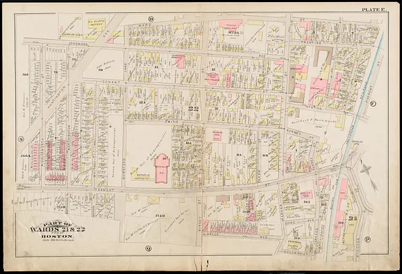 Atlas of the city of Boston : Roxbury