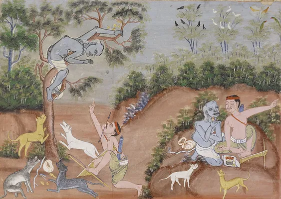 Vessantara Jataka, Chapter 6 (The Light Forest)